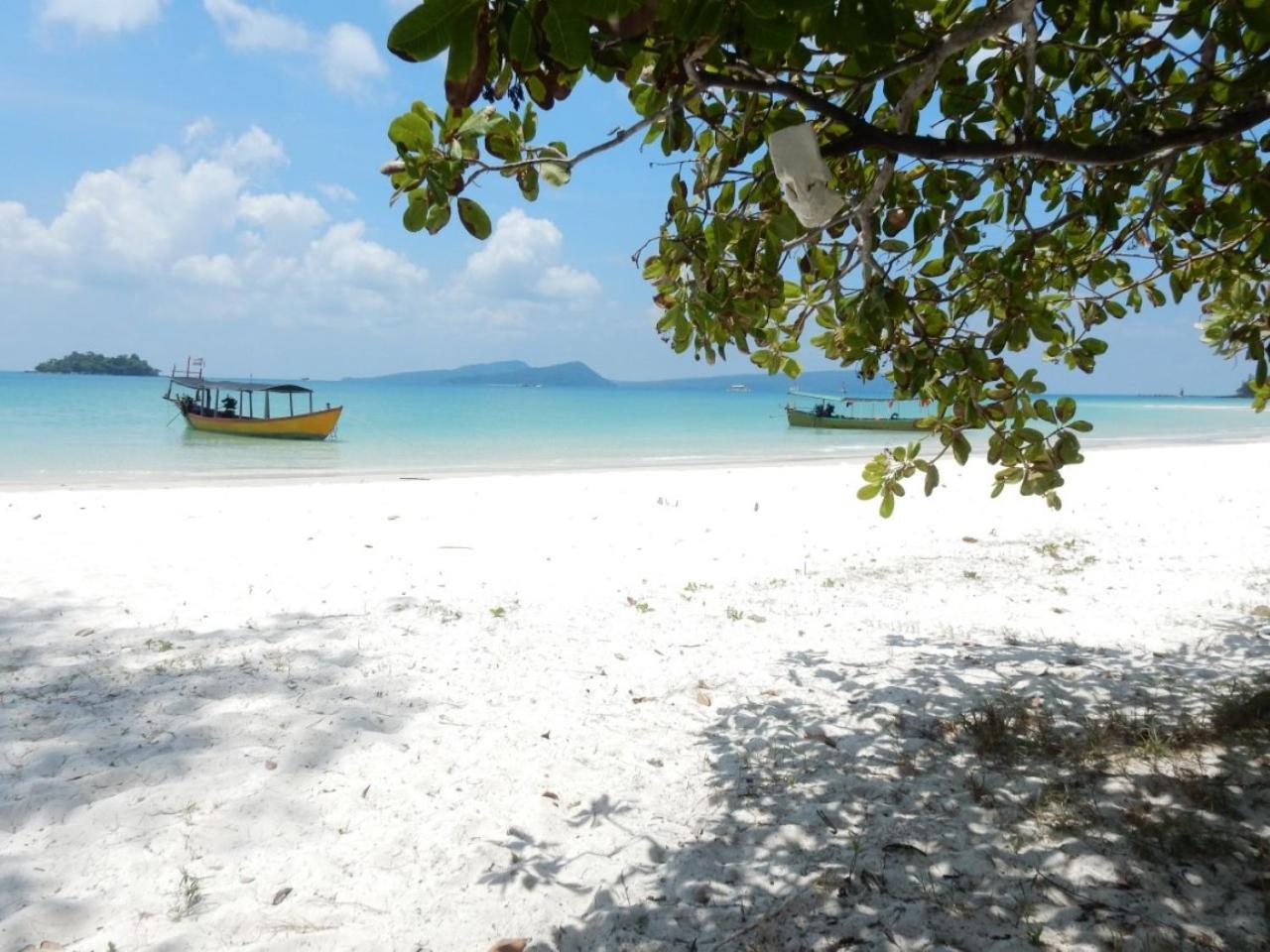 Sandbank Restaurant & Camping Koh Rong Kaoh Touch Esterno foto