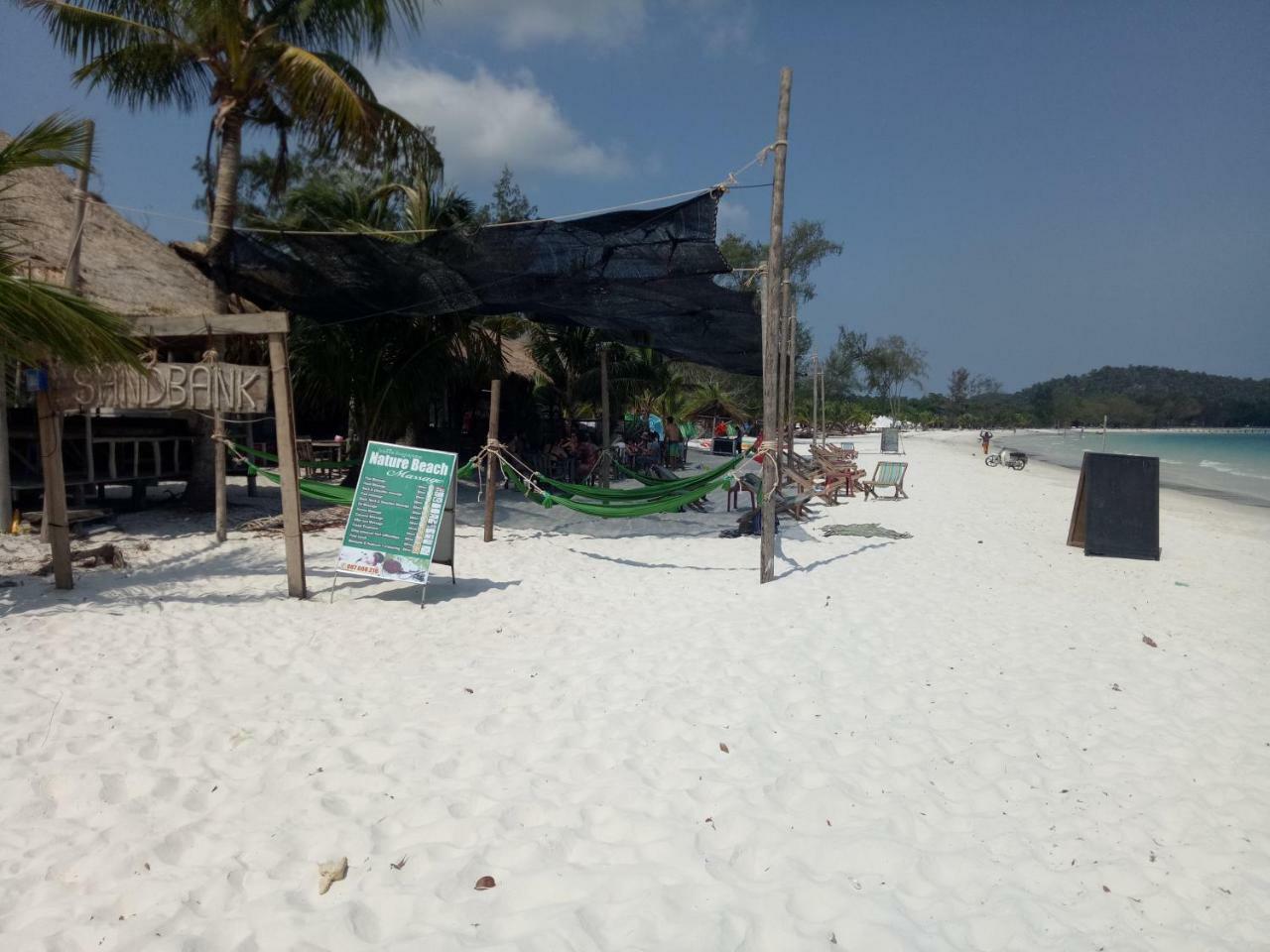 Sandbank Restaurant & Camping Koh Rong Esterno foto