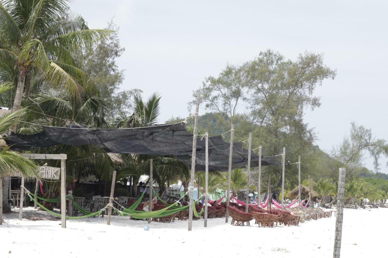 Sandbank Restaurant & Camping Koh Rong Kaoh Touch Esterno foto