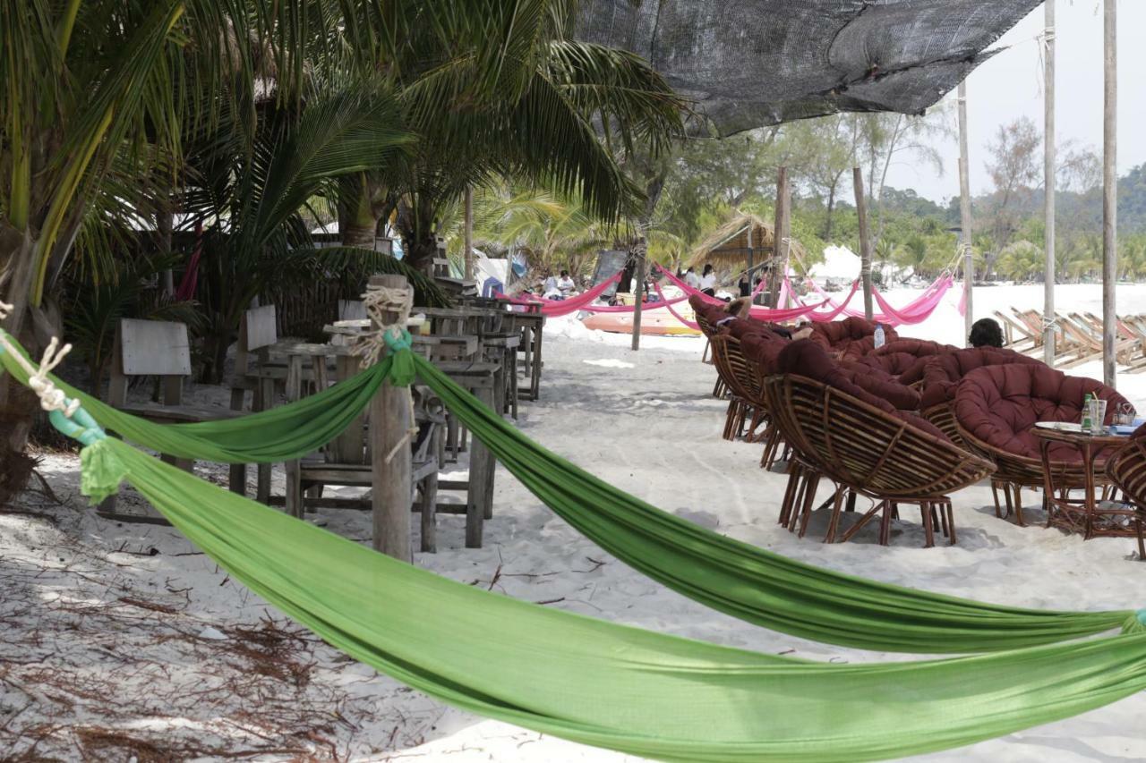 Sandbank Restaurant & Camping Koh Rong Kaoh Touch Esterno foto